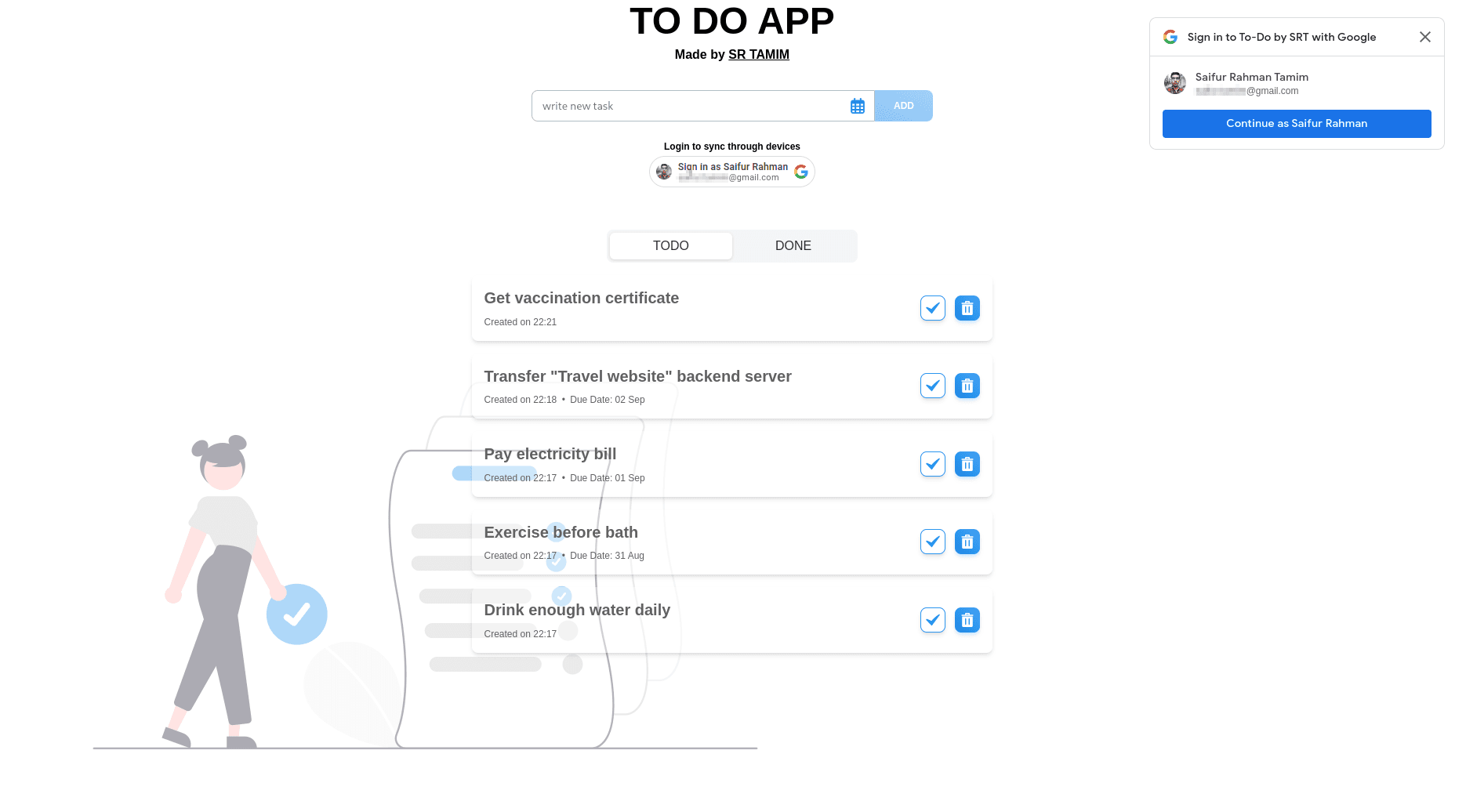 To-do app